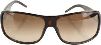 Dior Pre-owned Vintage Zonnebril - Heren - Vintage Accessoires - Bruin - ONE Size - Vintage
