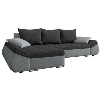 Mirjan24 Mobilier1 - Sofá rinconero Memphis 111, Tornado 83 + Tornado 84, Función de descanso, Almacenaje, 276x131x79cm, 0