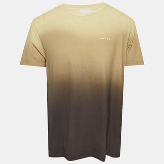Isabel Marant Khaki Ombre Jersey T-Shirt