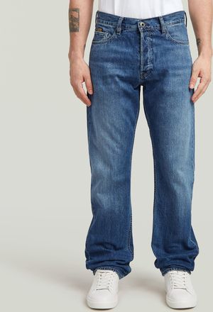 G-Star Dakota Regular Straight Jeans - Midden blauw - Heren