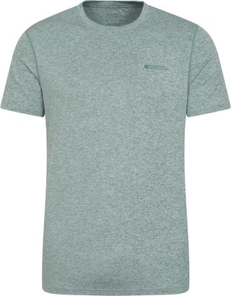 Mountain Warehouse Echo Melange Mens T-Shirt Dark Green XS