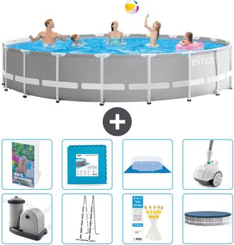 Intex Piscina Prism Frame Redonda - 610x132 Cm - 9-piezas S531