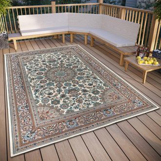 Hanse Home Teppich »Kadi« rechteckig 3 mm Höhe In-& Outdoor, Teppich, Wetterfest, Balkon, Garten, Wohnzimmer, Orient