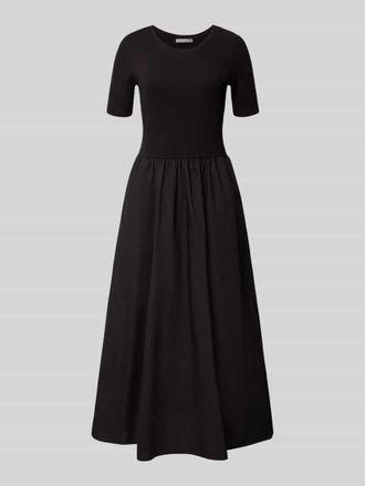Christian Berg Midikleid in Falten-Optik in Black, Gr&ouml;&szlig;e 34