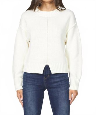 Dear John Denim Hera Pullover Sweater In Cream