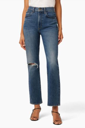 Joe's Luna High Rise Cigarette Ankle Jean In Blue