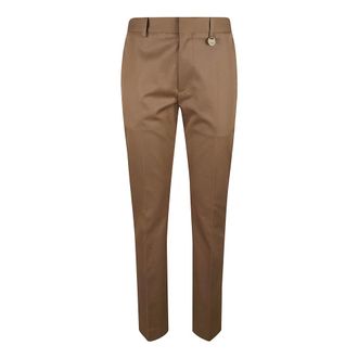 Burberry Dames, Broeken, Bruin, Maat: XS Katoen