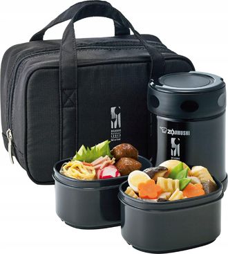OEM Zojirushi Sw-eze35-ba Thermos Per Il Pranzo Da 350 Ml Nero