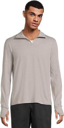Craft Flow Halfzip Longsleeve Mens Workout Grey Melange : 2XL, Elastane/Polyester