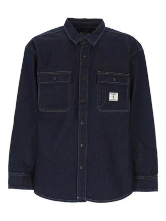 Roy Rogers pocket denim shirt - men - Cotton - L - Blue