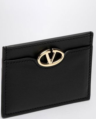 ヘアアクセサリー Loewe Anagram Puffer black card holder LOEWE Puffer Anagram Card Holder | Black | FARFETCH