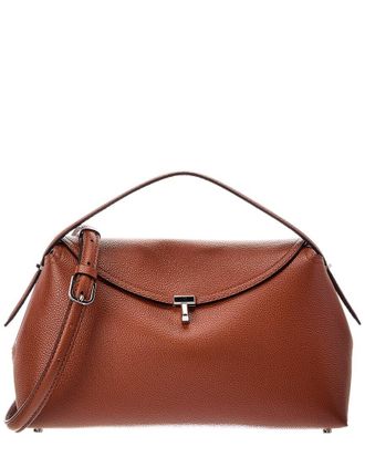 Toteme Toteme T-Lock Leather Shoulder Bag