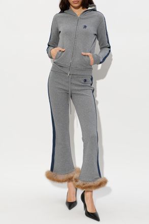 Balenciaga Sweatshirt With Patch, Womens, Grey