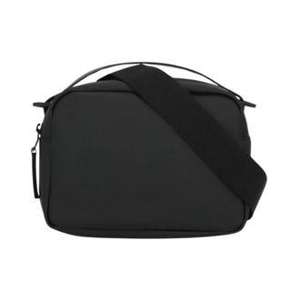 Rains Handbags, female, Black, Size: ONE SIZE Mini Box Bag Crossbody