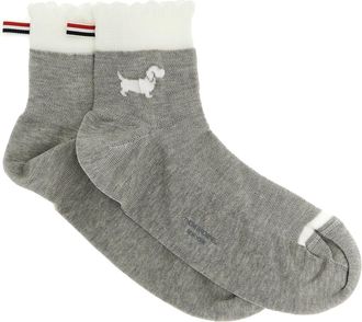 Thom Browne Hector Calzini Grigio-Donna