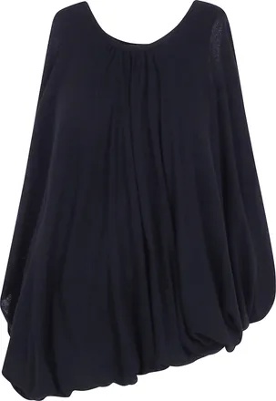 Comme Des Gar&ccedil;ons Shirt Wool Georgette X Wool Jersey