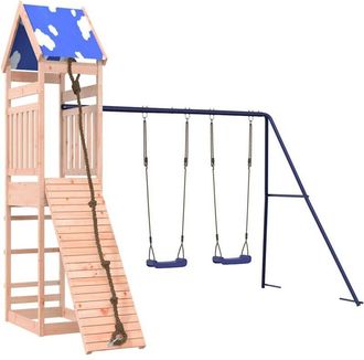 vidaXL Parque Infantil De Exterior Madera Maciza Douglas3156935 Vidaxl