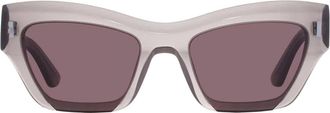 Calvin Klein Burgundy Butterfly Ladies Sunglasses CK24531S 601 53