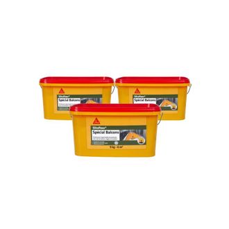 Sika Sika - Juego De 3 Revestimientos Acr&iacute;licos Impermeables Floor Special Balcony - Gris - 5kg
