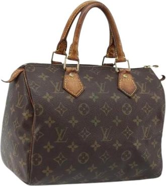 Louis Vuitton Pre-owned Handbags, female, Brown, Size: ONE SIZE Pre-owned Speedy 25 Hand Bag