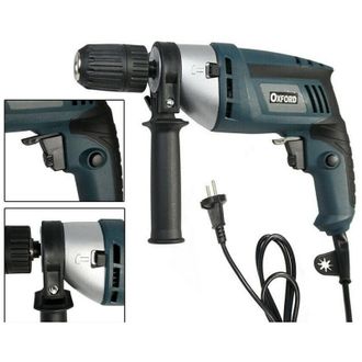 Trade Shop Trade Shop Traesio - Trapano Elettrico Avvitatore Autoserrante 750w Watt 13mm 3000rpm Percussione