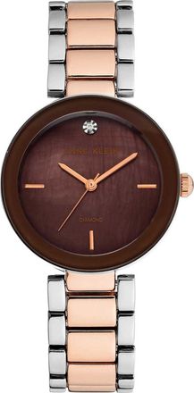 Anne Klein Womens Classic Brown Dial Watch