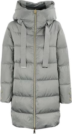 Herno Down Jacket - Dames - Gewatteerde jassen - Grijs - M - Jassen