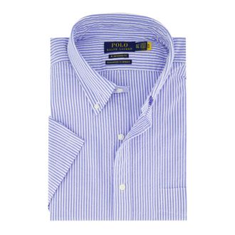 Polo Ralph Lauren Heren, Overhemden, Blauw, Maat: S Katoen