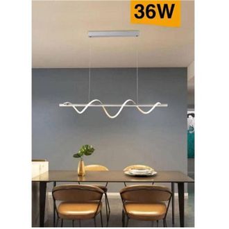 Trade Shop Trade Shop Traesio - Trade Shop - Led Resumen 36w Modern Twist Bianco Luce 6500k 3000k 4000k B65-b