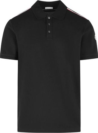 Moncler Stripe-detail Polo Shirt