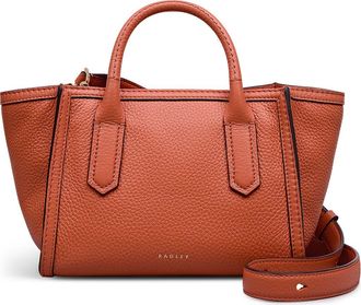 Radley London The Amelie Small Ziptop Satchel Bag in Terracotta at Nordstrom