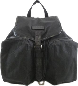 Gucci Black Nylon Backpack (Pre-Owned)