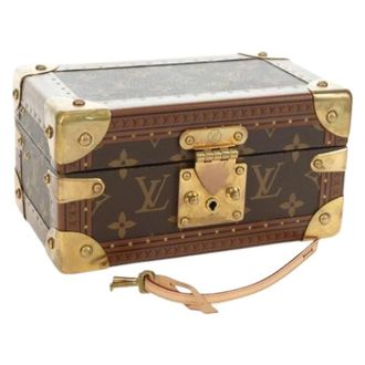 Louis Vuitton Pre-owned Jewelry Box - Dames - Pre-owned - Bruin - Maat: ONE Size