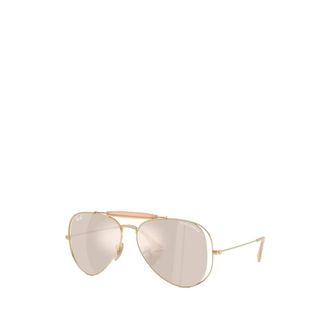 Ray-Ban The Outdoorsman Zonnebril - unisex - Zonnebrillen - Geel - 58 MM - Accessoires