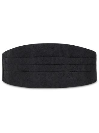 Etro Fascia con stampa paisley jacquard - Nero