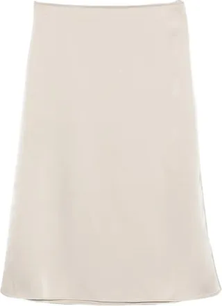 Calvin Klein A-line Midi Skirt