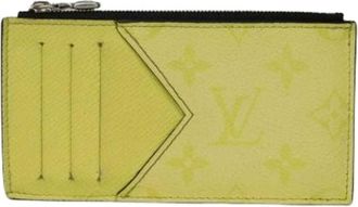 Louis Vuitton Pre-owned Coin Case - unisex - Vintage Accessoires - Groen - ONE Size - Vintage