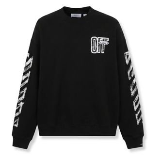 Off-white Heren, Sweatshirts & Hoodies, Zwart, Maat: XL Katoen