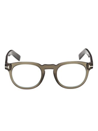 Tom Ford Eyewear Occhiali tondi - Verde