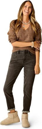 Carve Designs Carson Hi Rise Jean in Washed Black at Nordstrom, Size 12