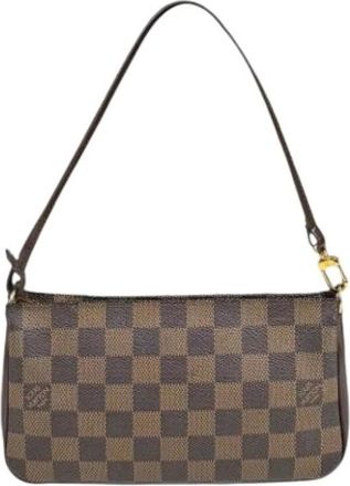Louis Vuitton Pre-owned Shoulder Bags, female, Brown, Size: ONE SIZE Pre-owned Vintage Shoulder Bag