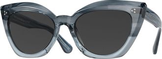 Oliver Peoples OV5452SU Laiya 170287 Womens Sunglasses Blue Size 55