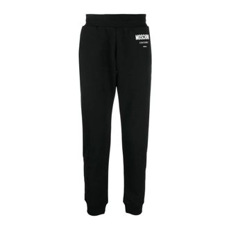 Moschino Hombre, Pantalones, Negro, Talla: L