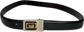 Celine Pre-owned Triomphe Riem - Dames - Vintage Accessoires - Zwart - ONE Size - Leer - Vintage