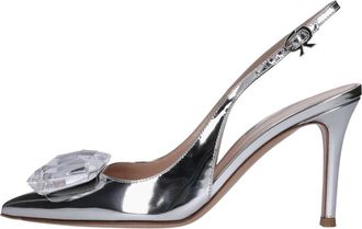 Gianvito Rossi Jaipur Sling - Dames - Pumps - Grijs - 36 EU - Leer - Schoenen
