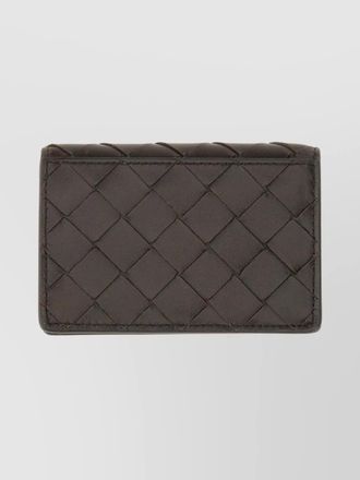 Bottega Veneta textured business card case