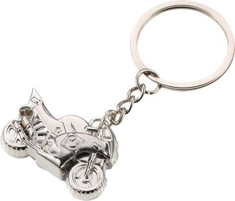 Generic Motorcycle Helmet Keychain Gift Key Rings Motor Keychain Metal Key Chain 3D Metal Cool Helmet Charm Keychain Gift for Men and Women Fathers Day Christ