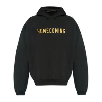 Fear of God Hoodies, male, Black, XL, Printed Hoodie