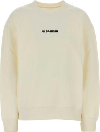 Jil Sander Off White Logo Sweatshirt