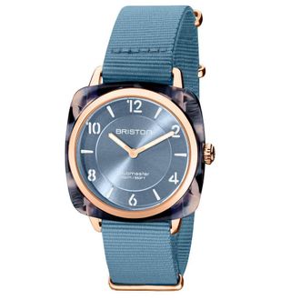 Briston Clubmaster Blue Dial Unisex Watch 21536.PRA.UB.25.NIB